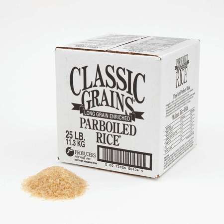 Producers Rice Mill Classic Grains Parboiled Long Grain White Rice 25lbs R1CA259Z0